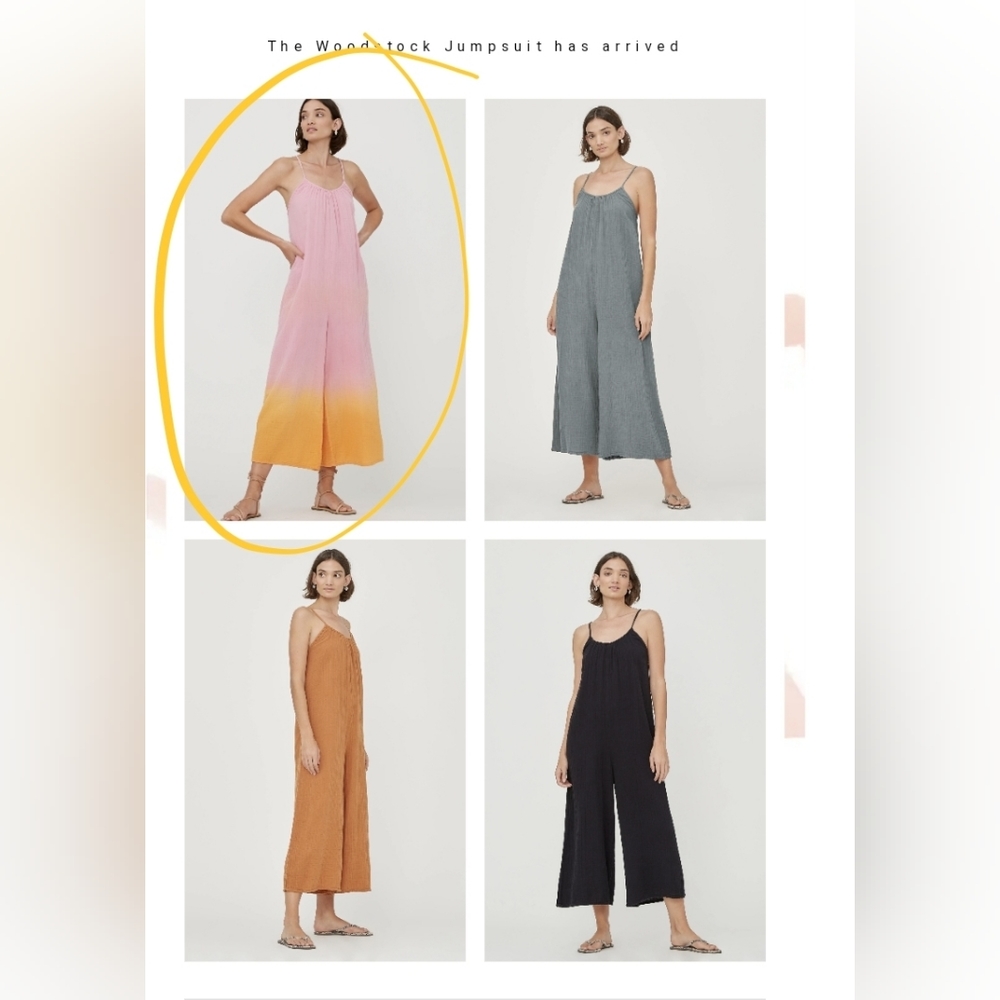 NWT LACAUSA Festival Jumpsuit